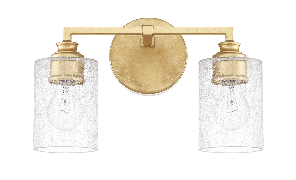 Product image for Milan 2 Light Vanity - Capital Gold