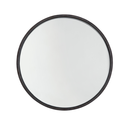 Product image for 31" Wood Frame Mirror - Carbon Gray/Gray Iron