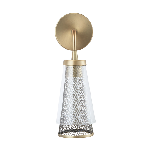 Product image for Abbott 1 Light Wall Sconce - Aged Brass