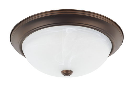 Product image for 3 Light Flush Mount - Brushed Nickel