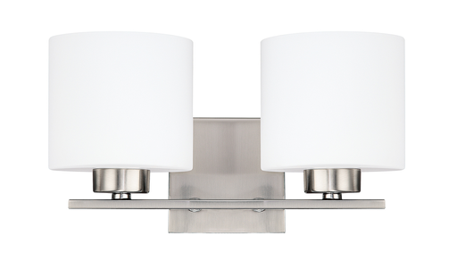 Product image for Steele 2 Light Vanity - Brushed Nickel