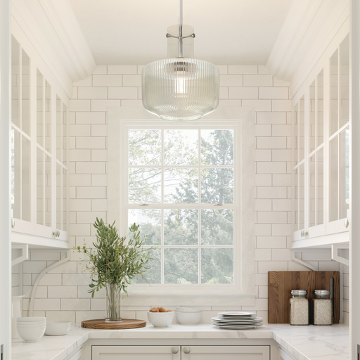 Product image for Nyla 1 Light Pendant - Polished Nickel