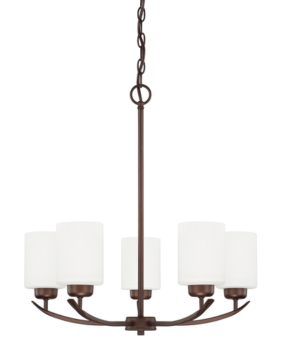 Product image for Dixon 5 Light Chandelier - Bronze