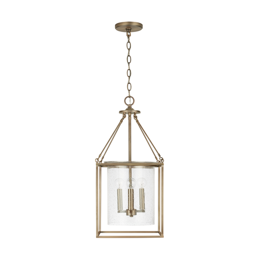 Product image for 4 Light Pendant - Aged Brass