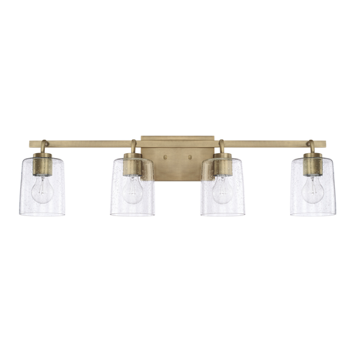 Product image for Greyson 4 Light Vanity - Aged Brass