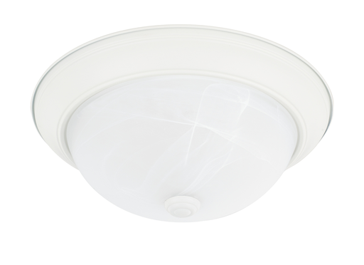Product image for 2 Light Flush Mount - Matte White