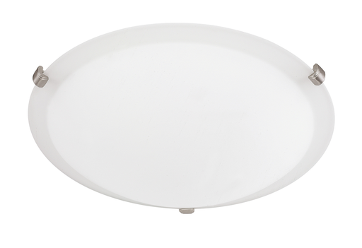 Product image for 3 Light Flush Mount w/ Soft White Glass