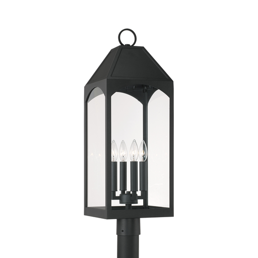Product image for Burton 4 Light Post Lantern - Black