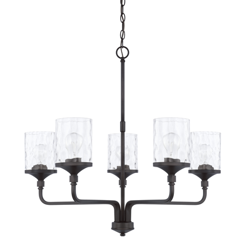 Product image for Colton 5 Light Chandelier - Matte Black