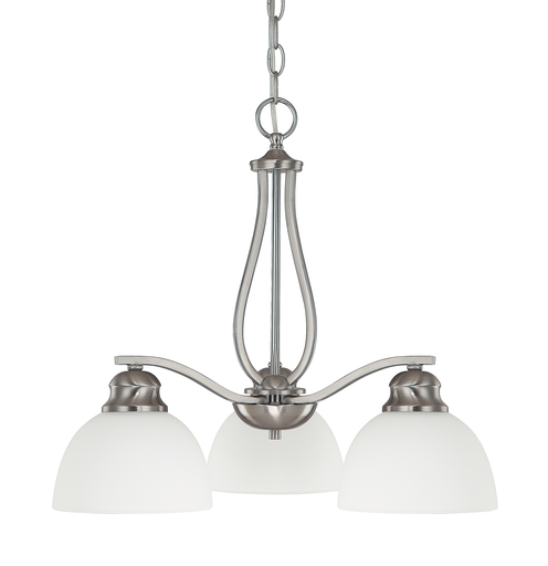 Product image for CLF 4034BN-212 3 LIGHT CHANDELIER STANTON