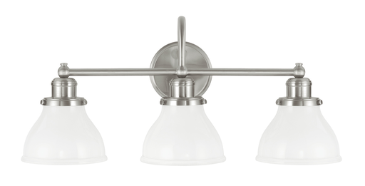 Product image for Baxter 3 Light Vanity - Brushed Nickel