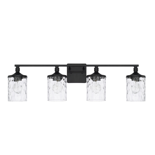 Product image for Colton 4 Light Vanity - Matte Black
