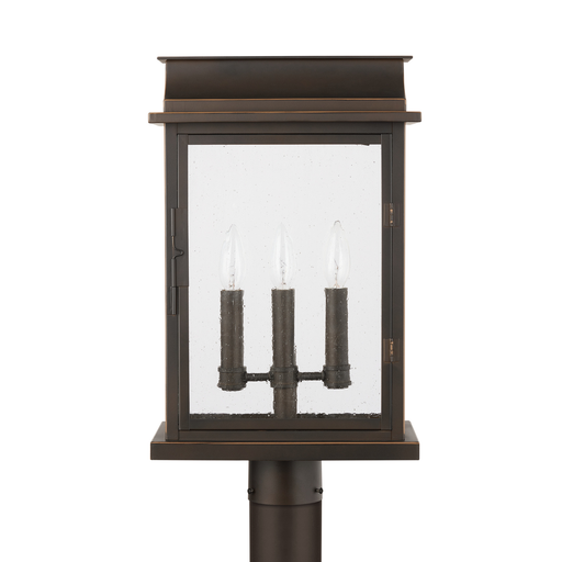 Product image for Bolton 3 Light Post Lantern - Oiled Bronze