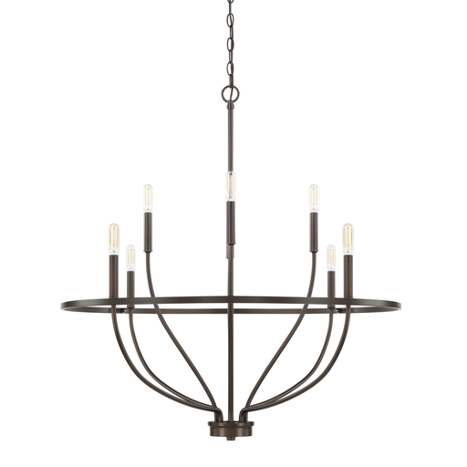 Product image for Greyson 8 Light Chandelier - Bronze
