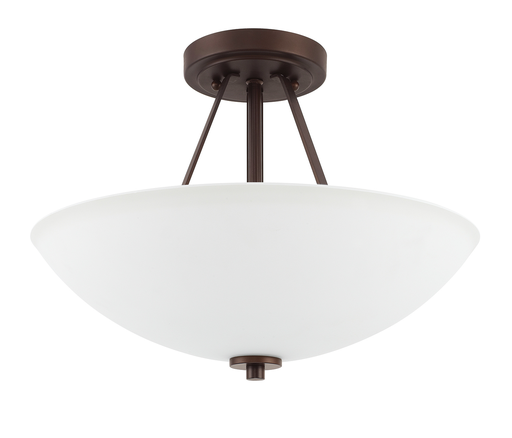 Product image for HomePlace Ceiling 2 Light Semi-Flush Mount - Bronze