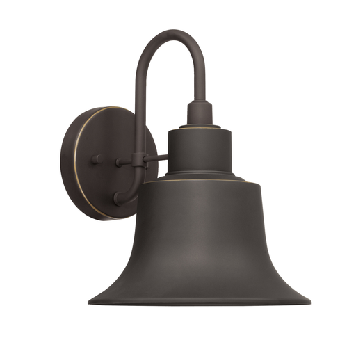 Product image for Brock 1 Light Small Wall Lantern - Oiled Bronze