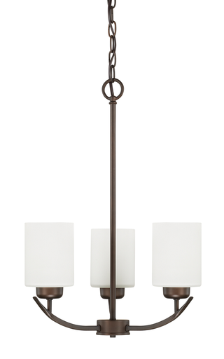 Product image for Dixon 3 Light Chandelier - Bronze