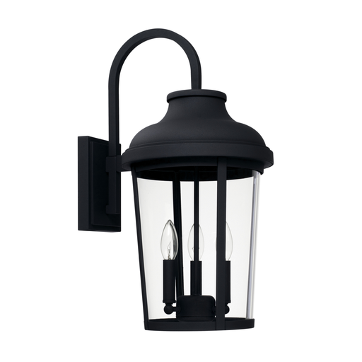 Product image for Dunbar 3 Light Medium Wall Lantern - Black