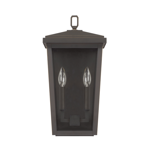 Product image for Donnelly 2 Light Medium Wall Lantern - Oiled Bronze