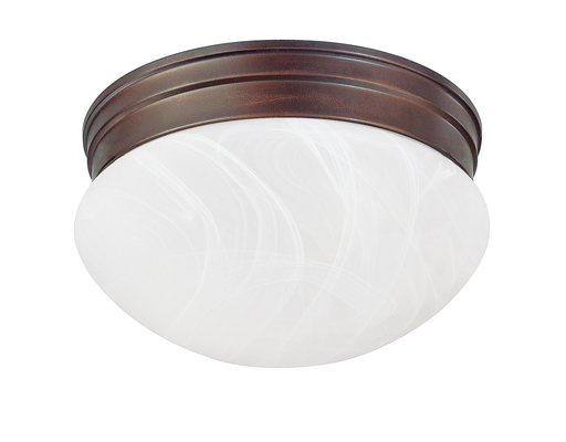Product image for 1 Light Flush Mount - Burnished Bronze