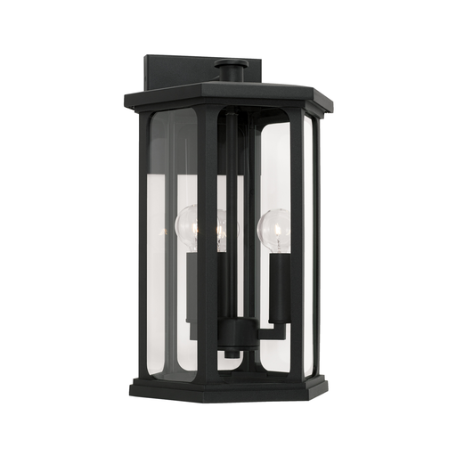 Product image for Walton 3 Light Medium Wall Lantern - Black