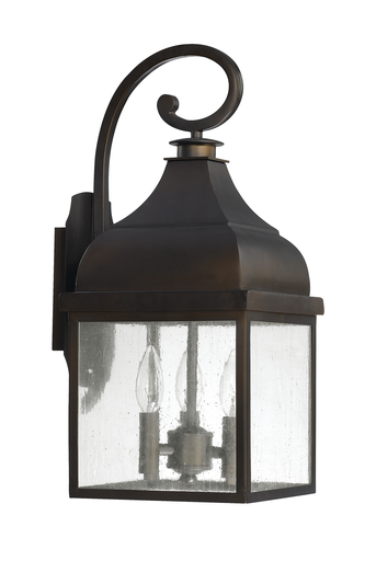 Product image for Westridge 3 Light Medium Wall Lantern - Old Bronze