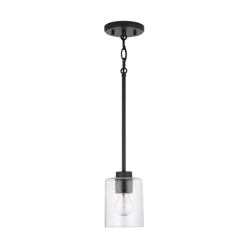 Product image for Greyson 1 Light Pendant - Matte Black