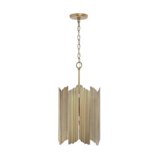 Product image for Xavier 6 Light Pendant - Aged Brass