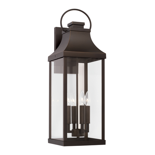Product image for Bradford 4 Light Extra Large Wall Lantern - Oiled Bronze