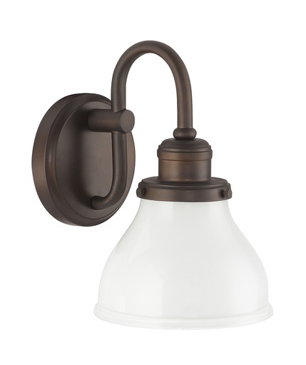 Product image for Baxter 1 Light Wall Sconce - Burnished Bronze