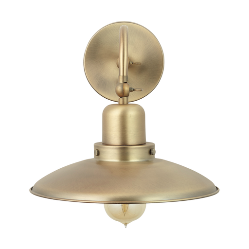 Product image for 1 Light Sconce - Aged Brass