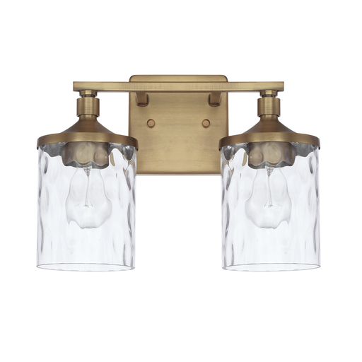 Product image for Colton 2 Light Vanity - Aged Brass
