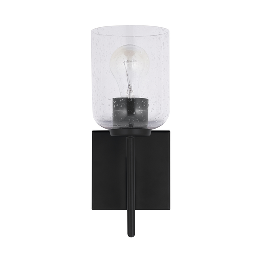 Product image for Carter 1 Light Wall Sconce - Matte Black