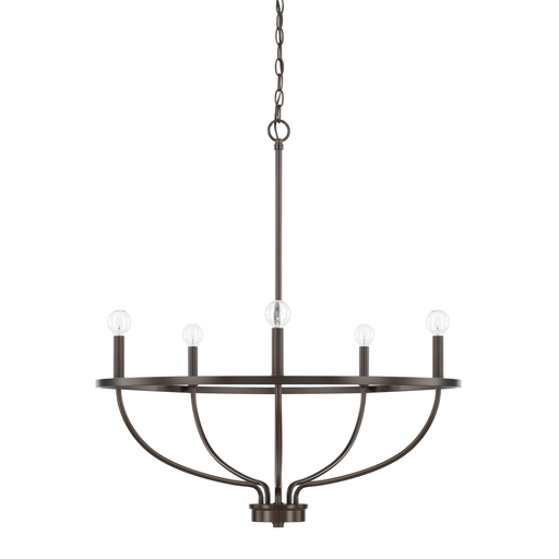 Product image for Greyson 5 Light Chandelier - Bronze