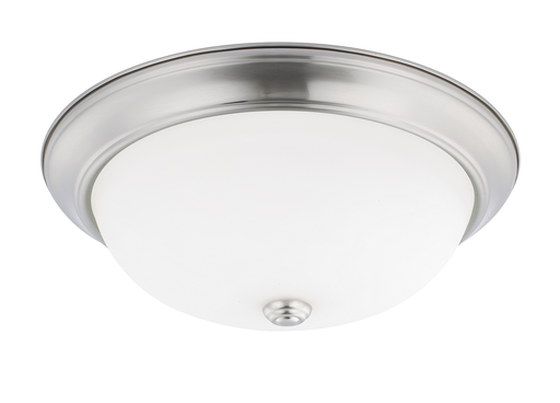 Product image for 3 Light Flush Mount - Brushed Nickel