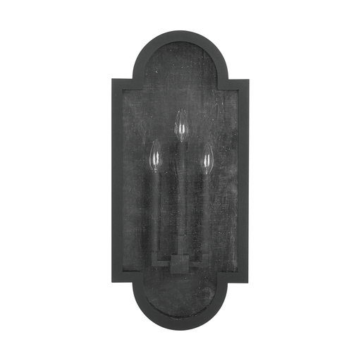 Product image for Monroe 3 Light Wall Sconce - Black