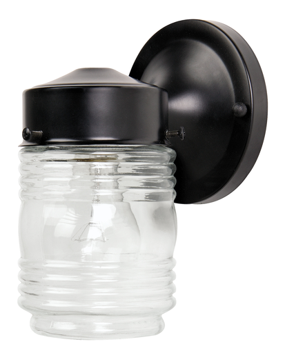 Product image for 1 Light Porch Fixture - Black