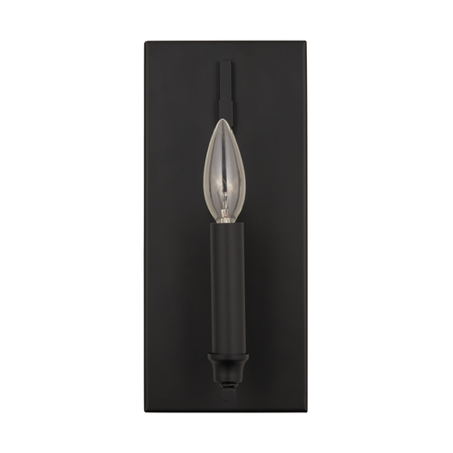 Product image for Reeves 1 Light Wall Sconce - Matte Black