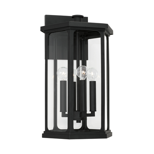 Product image for Walton 4 Light Large Wall Lantern - Black
