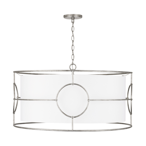 Product image for CAPLTF 337961AS 6 LIGHT PENDANT ANTIQUE SILVER