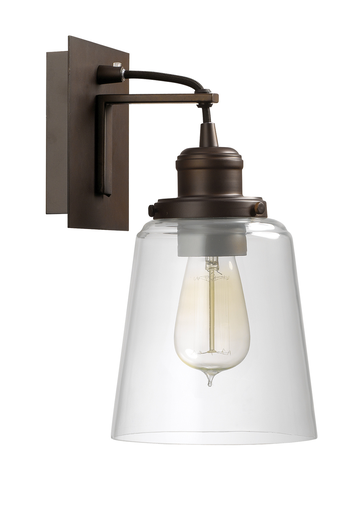 Product image for 1 Light Wall Sconce - Burnished Bronze