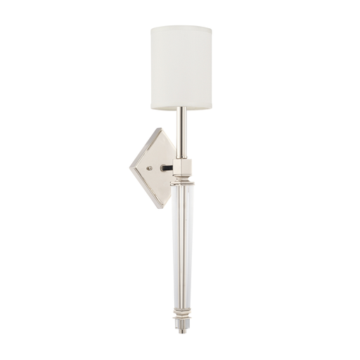 Product image for 1 Light Wall Sconce - Polished Nickel