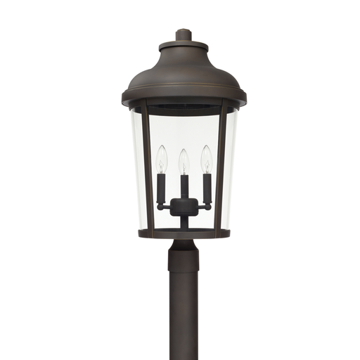Product image for Dunbar 3 Light Post Lantern - Oiled Bronze