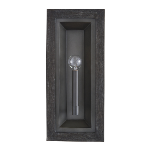 Product image for Ashton 1 Light Wall Sconce - Carbon Gray/Gray Iron