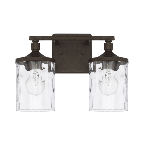 Product image for Colton 2 Light Vanity - Urban Brown