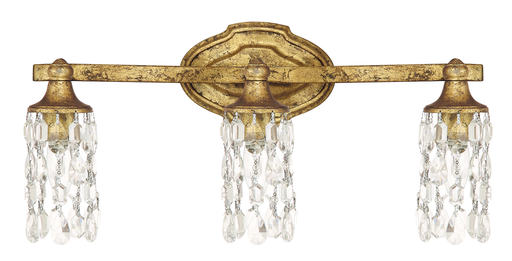 Product image for Blakely 3 Light Vanity - Antique Gold