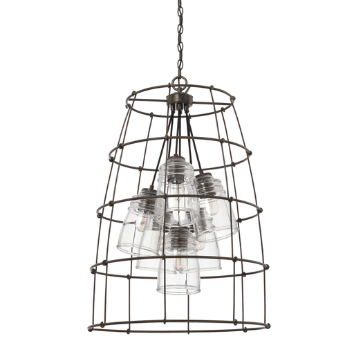 Product image for Turner 6 Light Foyer - Nordic Gray
