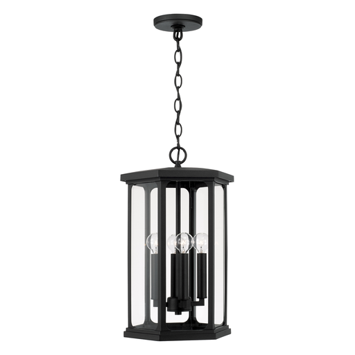 Product image for Walton 4 Light Hanging Lantern - Black