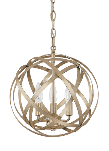 Product image for Axis 3 Light Pendant - Winter Gold