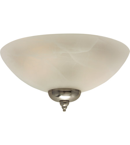 Economy Alabaster Glass w/2x9w LED